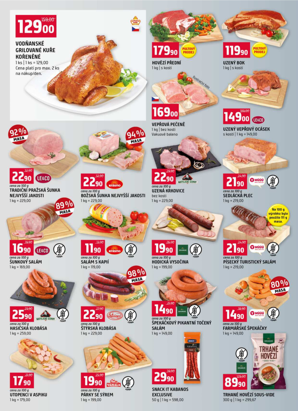 Leták Terno leták - České Budějovice, Bechyně, Třeboň, Trhové Sviny, Týn nad Vltavou, Olomouc, Hradec Králové - strana 2