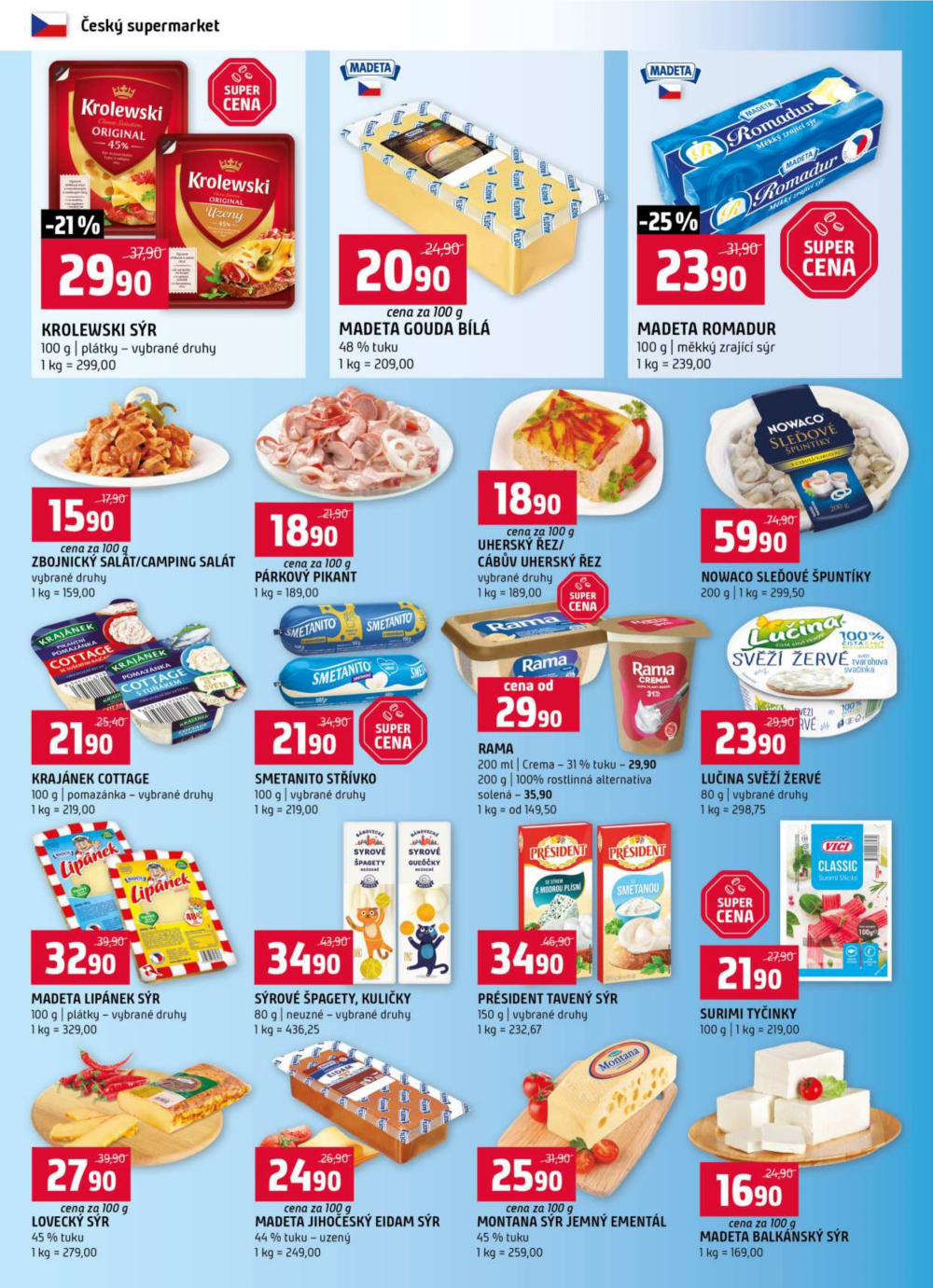 Leták Terno leták - České Budějovice, Bechyně, Třeboň, Trhové Sviny, Týn nad Vltavou, Olomouc, Hradec Králové - strana 4