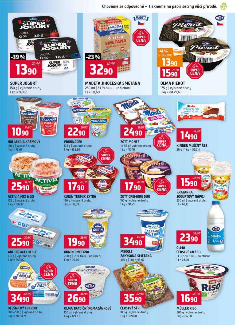 Leták Terno leták - České Budějovice, Bechyně, Třeboň, Trhové Sviny, Týn nad Vltavou, Olomouc, Hradec Králové - strana 5