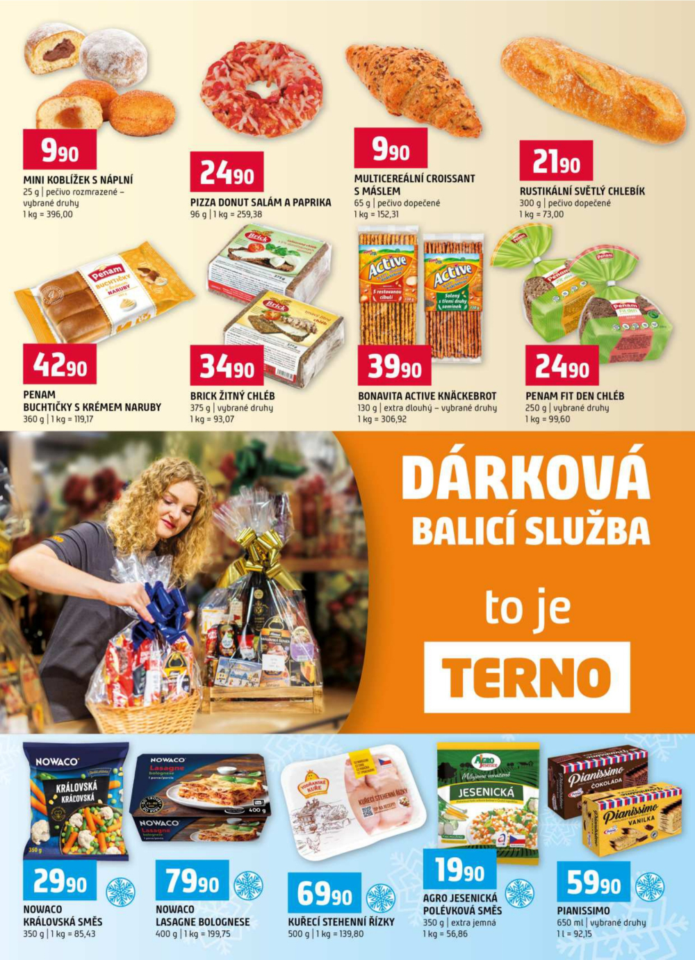 Leták Terno leták - České Budějovice, Bechyně, Třeboň, Trhové Sviny, Týn nad Vltavou, Olomouc, Hradec Králové - strana 6