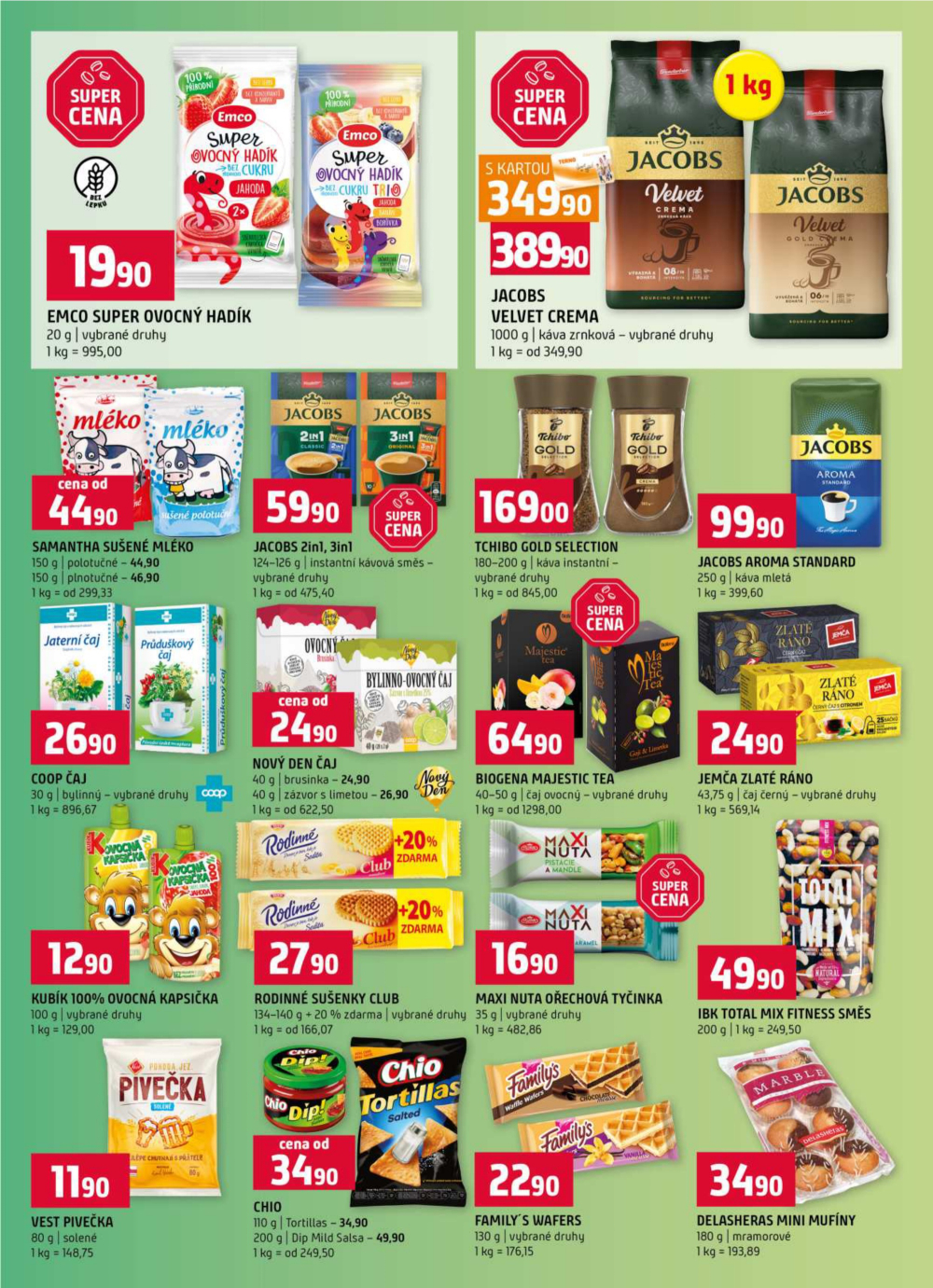 Leták Terno leták - České Budějovice, Bechyně, Třeboň, Trhové Sviny, Týn nad Vltavou, Olomouc, Hradec Králové - strana 9