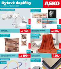 Akční leták ASKO nábytek  - Bytové doplňky