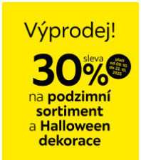 Akční leták XXXLutz  - Sleva 30 % na podzimní sortiment a Helloween dekorace