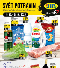 Akční leták JIP  CC Cash & Carry - Brno, Ostrava, Praha, Polička, Olomouc, Karlovy Vary, Zlín, Jilemnice, Pardubice