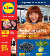 Akční leták Lidl  od pondělí - Vyrobeno v České republice