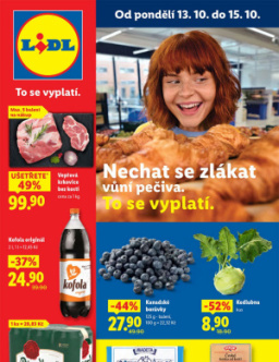 Lidl leták od pondělí - Vyrobeno v České republice