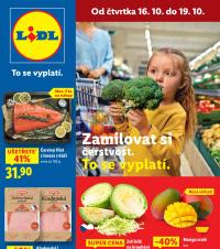 Akční leták Lidl  od čtvrtka - Strašidelná nabídka