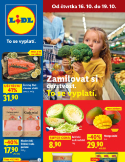 Lidl leták od čtvrtka - Strašidelná nabídka