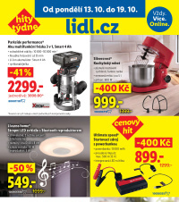 Akční leták Lidl - shop.cz  - hity týdne