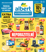 Akční leták Albert Hypermarket  - Karlovy Vary, OC Varyáda