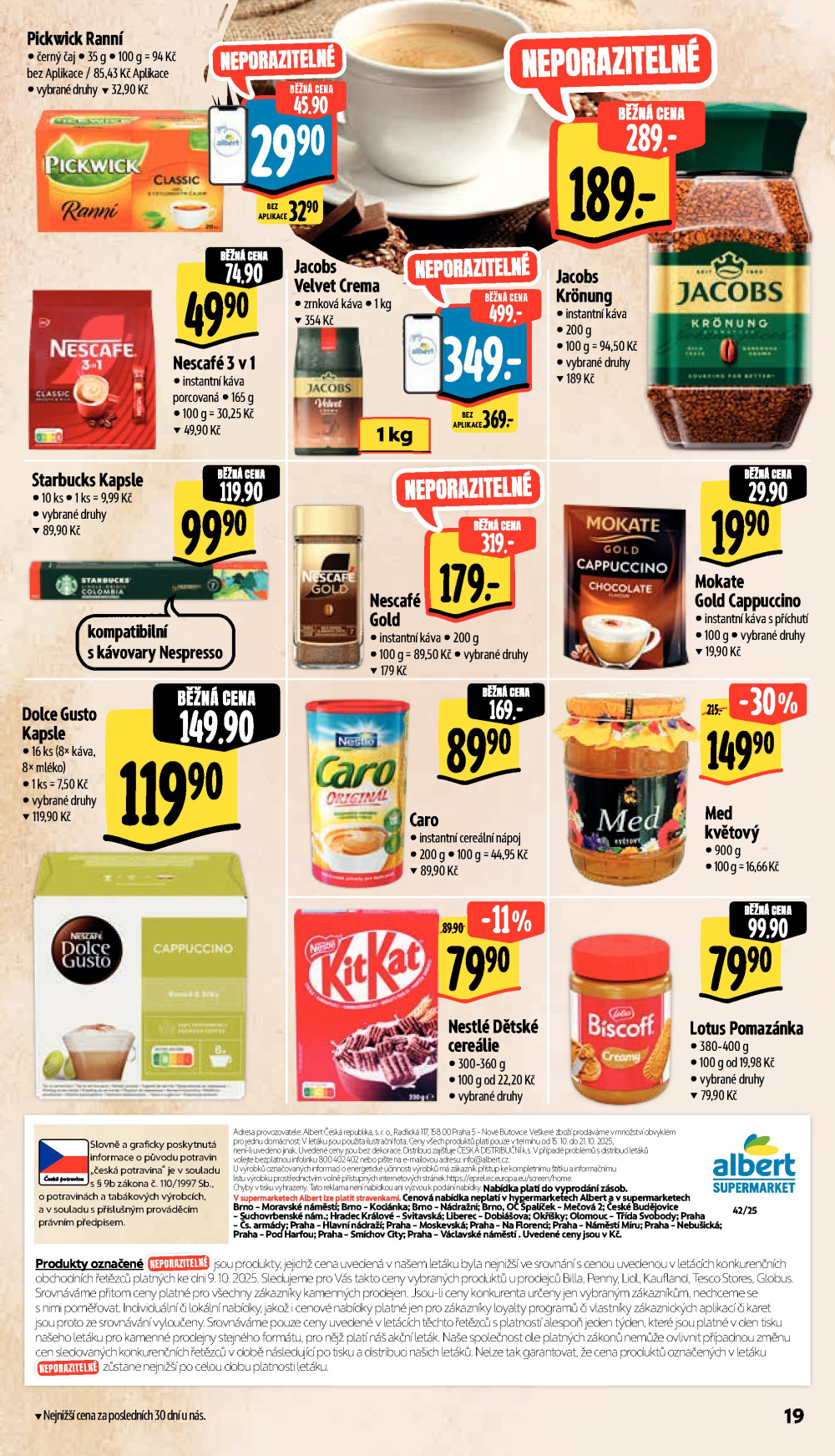 Leták Albert Supermarket leták - strana 28