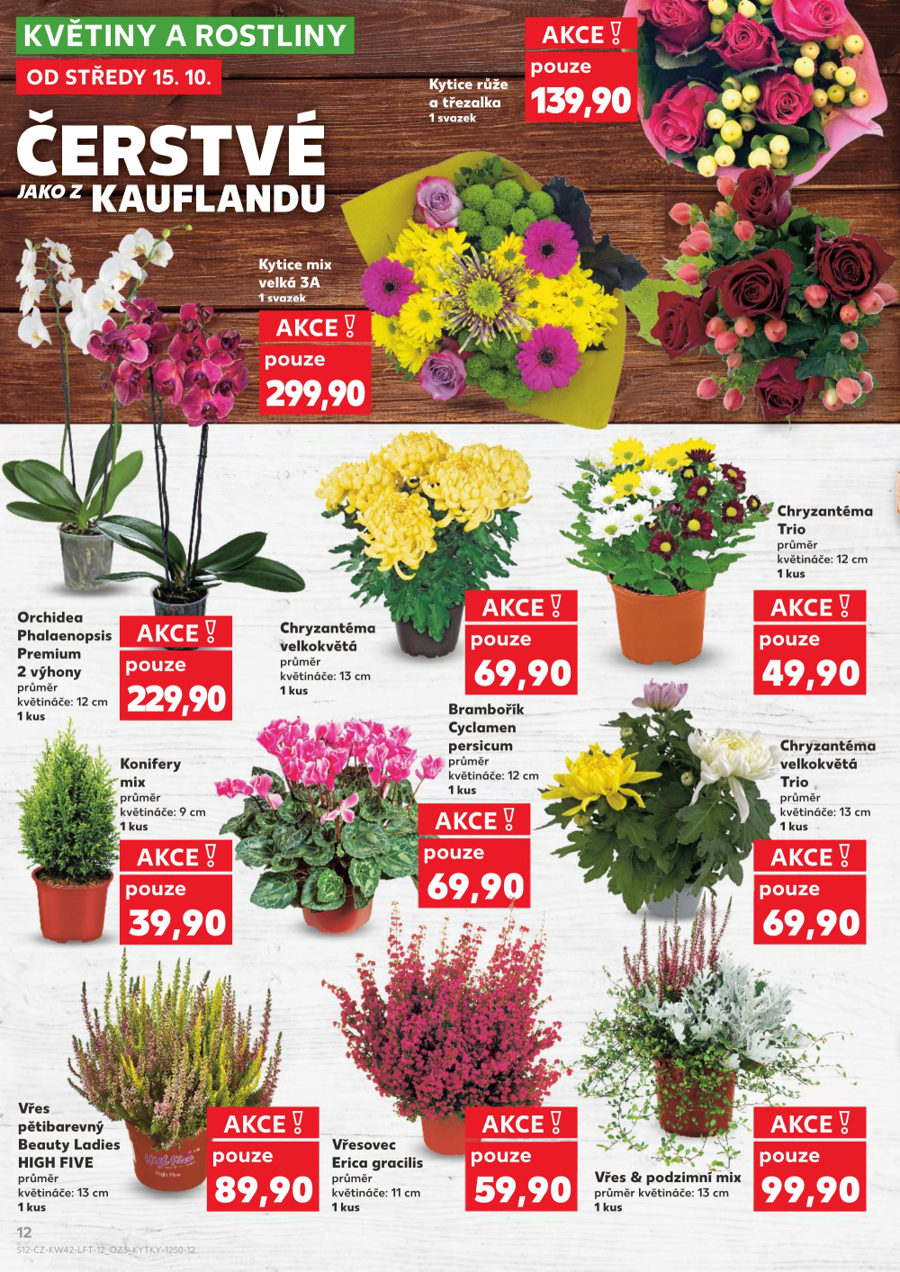 Leták Kaufland leták Znojmo, Jarošova - strana 12