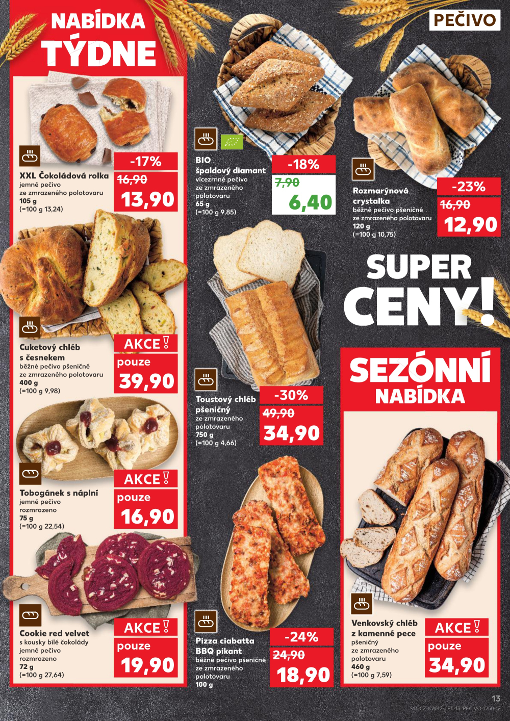 Leták Kaufland leták Znojmo, Jarošova - strana 13