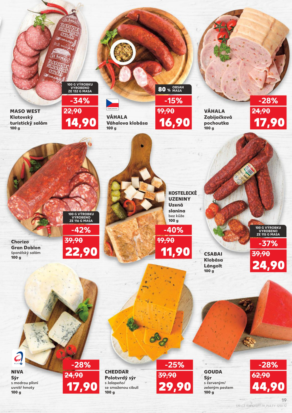 Leták Kaufland leták Znojmo, Jarošova - strana 19