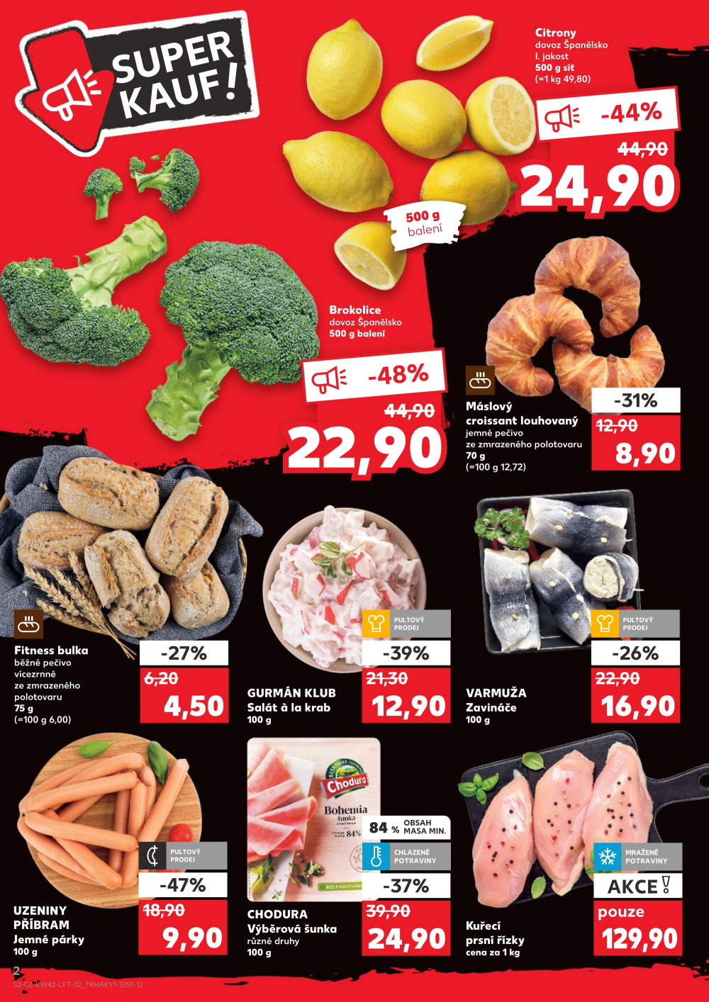 Leták Kaufland leták Znojmo, Jarošova - strana 2