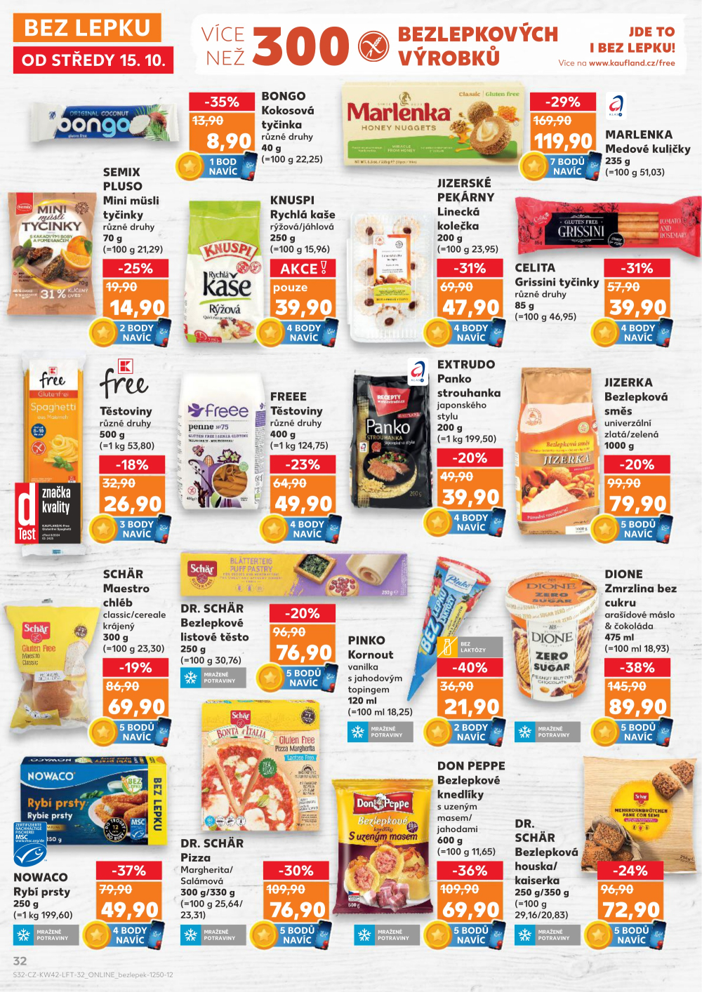 Leták Kaufland leták Znojmo, Jarošova - strana 32