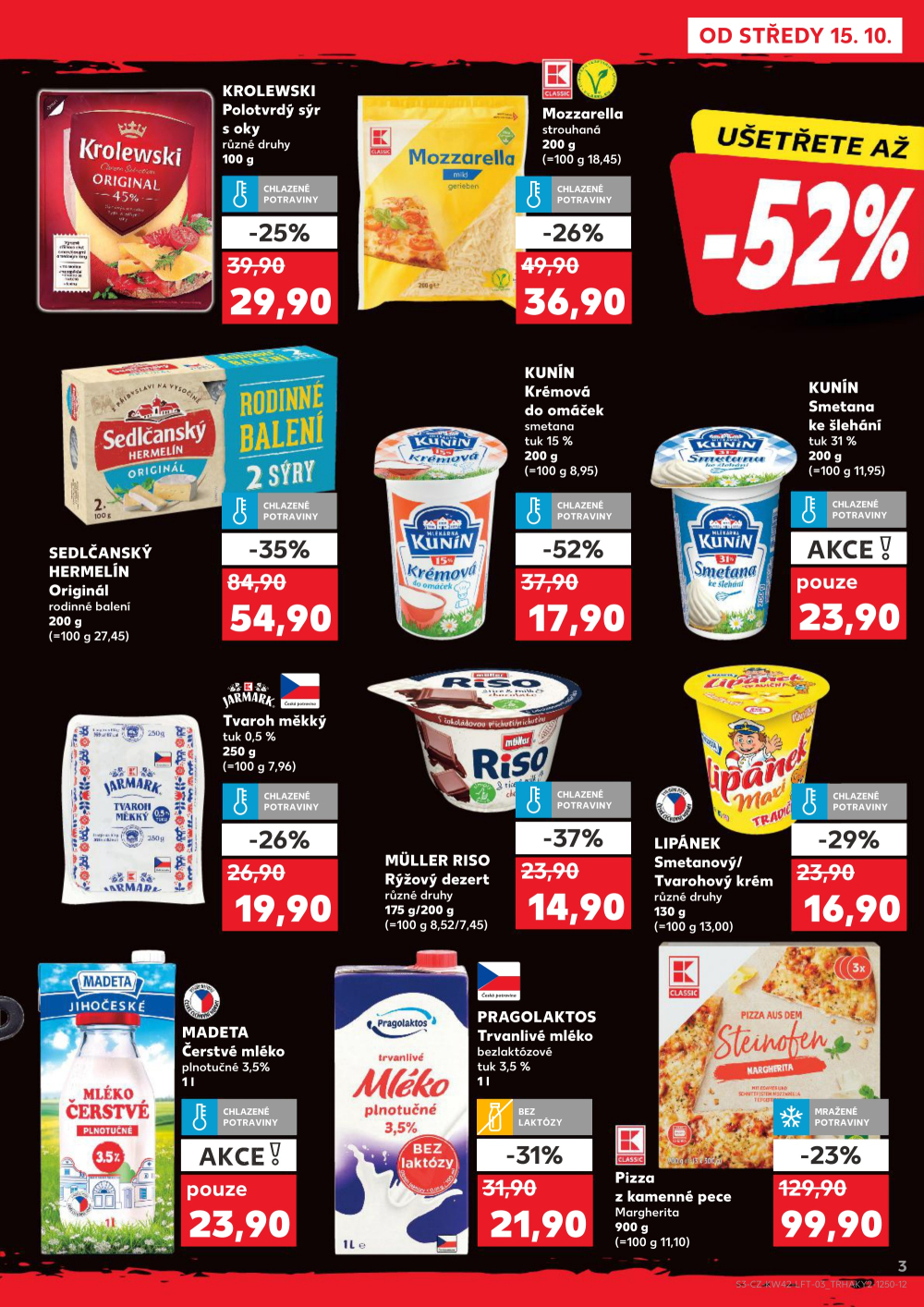 Leták Kaufland leták Znojmo, Jarošova - strana 3