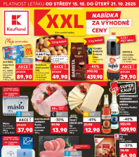 Akční leták Kaufland  Veselí nad Moravou