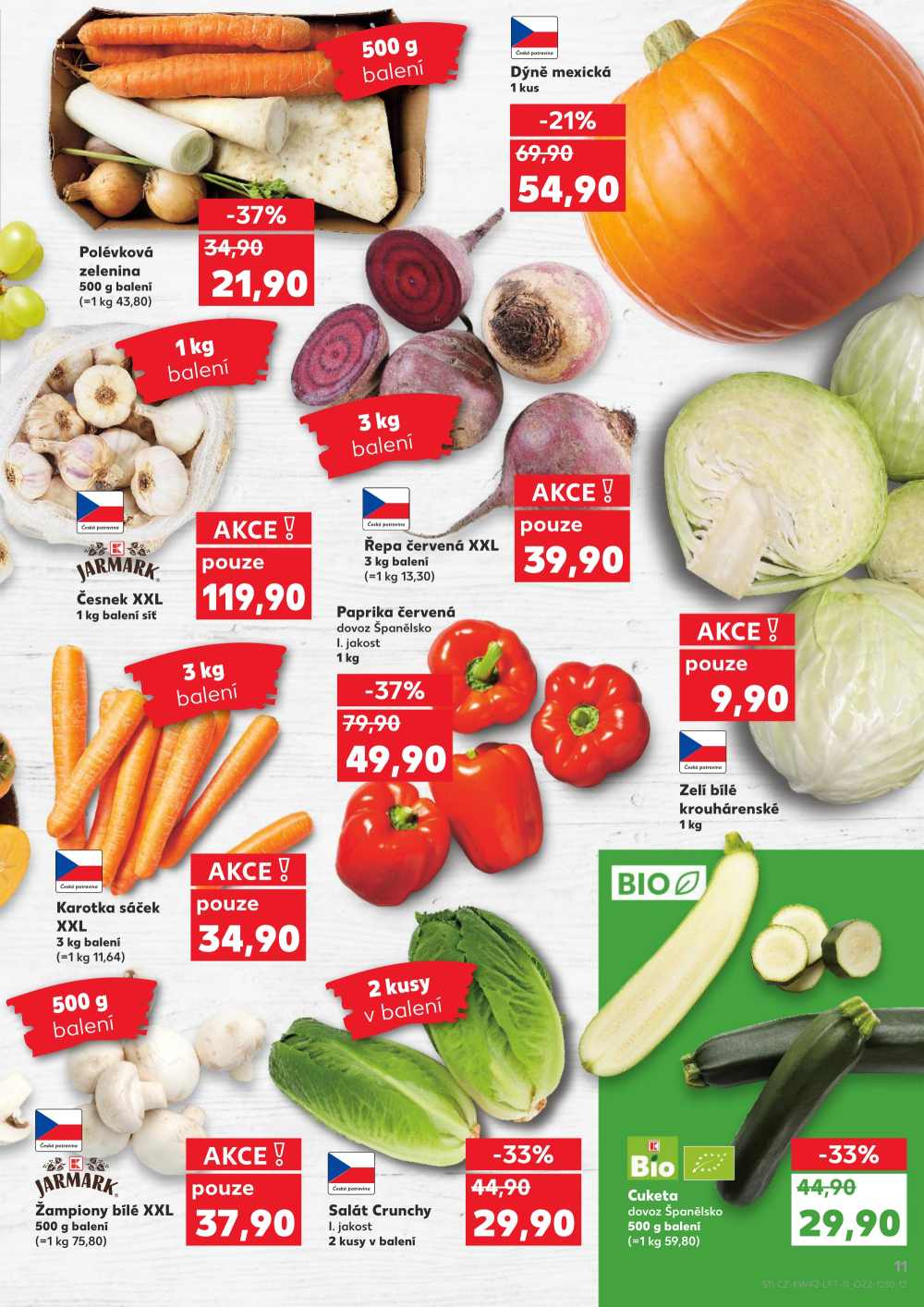 Leták Kaufland leták Prostějov, Olomoucká - strana 11