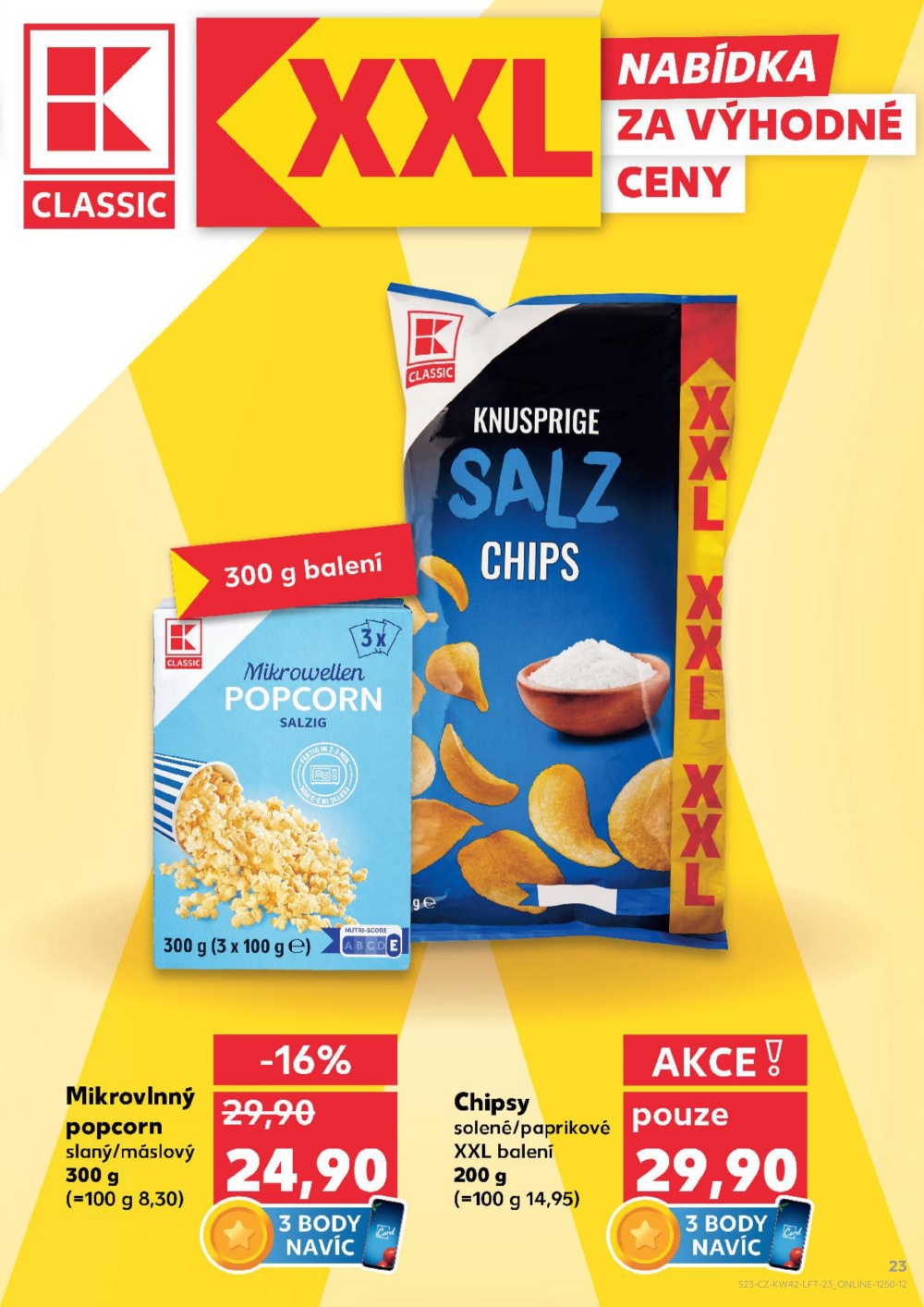 Leták Kaufland leták Prostějov, Olomoucká - strana 23