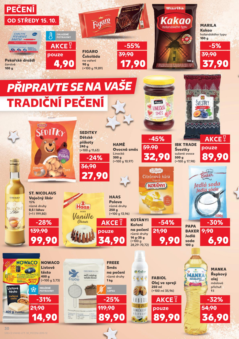 Leták Kaufland leták Prostějov, Olomoucká - strana 30