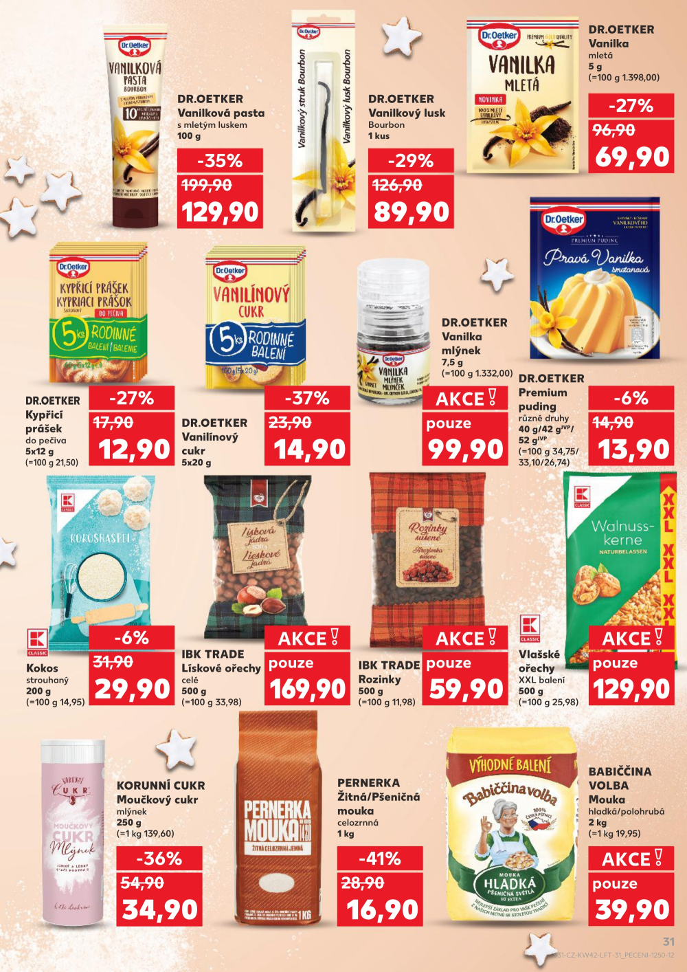 Leták Kaufland leták Prostějov, Olomoucká - strana 31