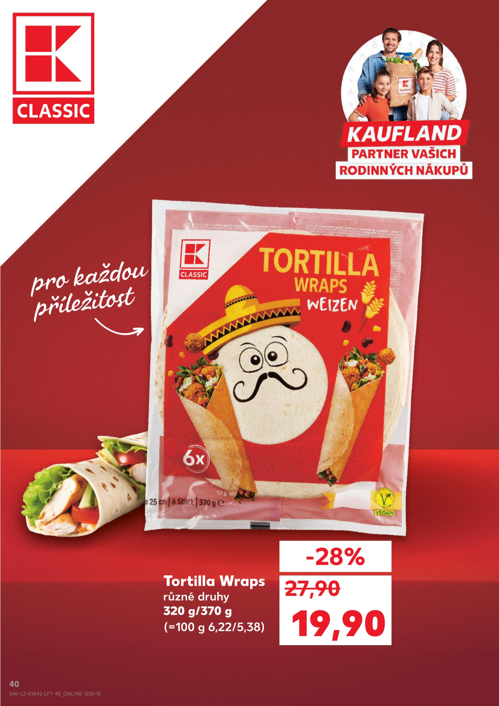 Leták Kaufland leták Prostějov, Olomoucká - strana 40