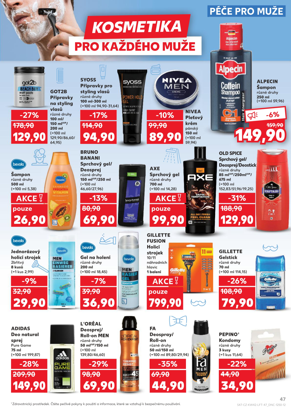 Leták Kaufland leták Prostějov, Olomoucká - strana 47