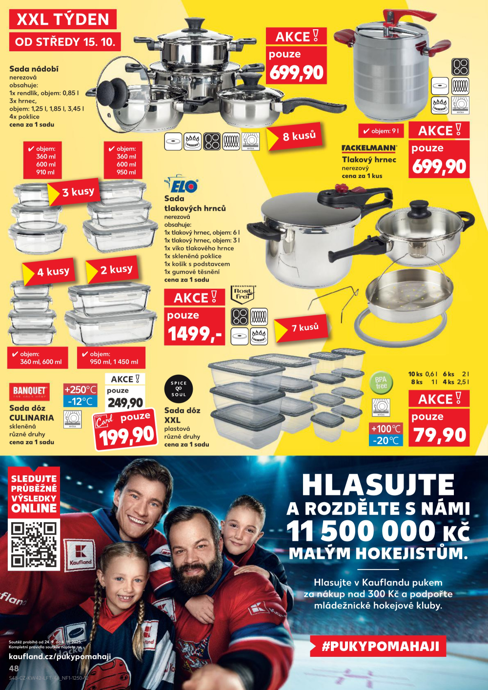 Leták Kaufland leták Prostějov, Olomoucká - strana 48