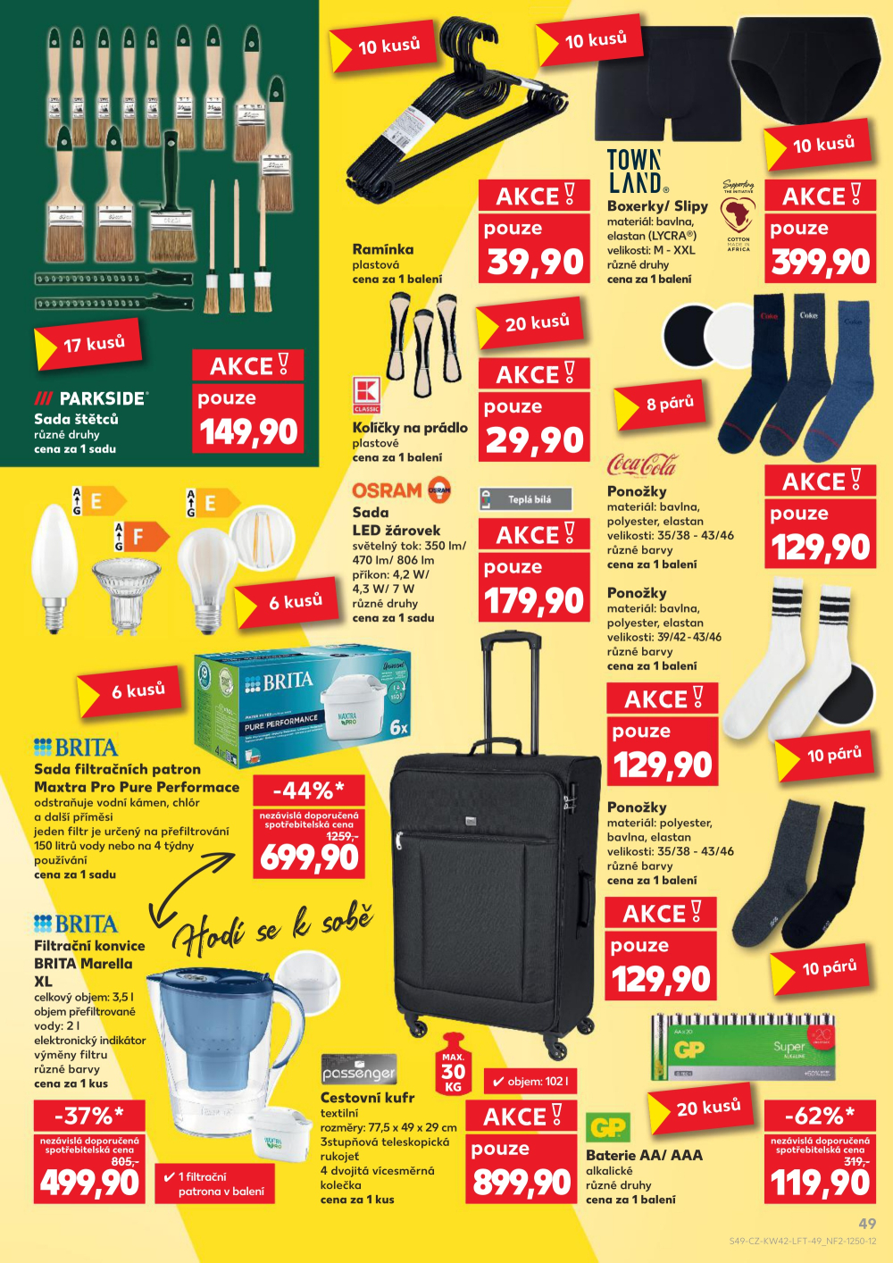 Leták Kaufland leták Prostějov, Olomoucká - strana 49