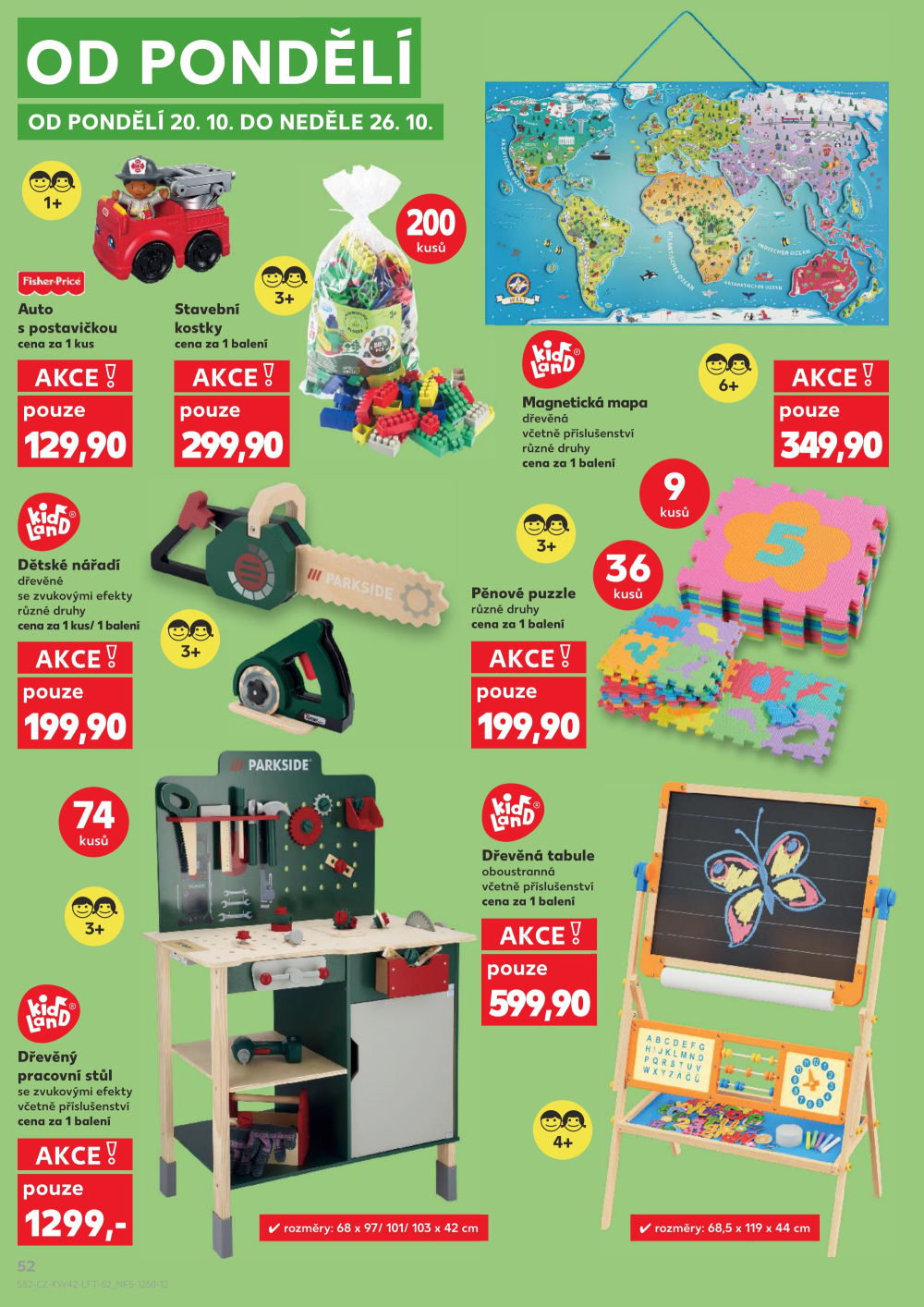 Leták Kaufland leták Prostějov, Olomoucká - strana 52