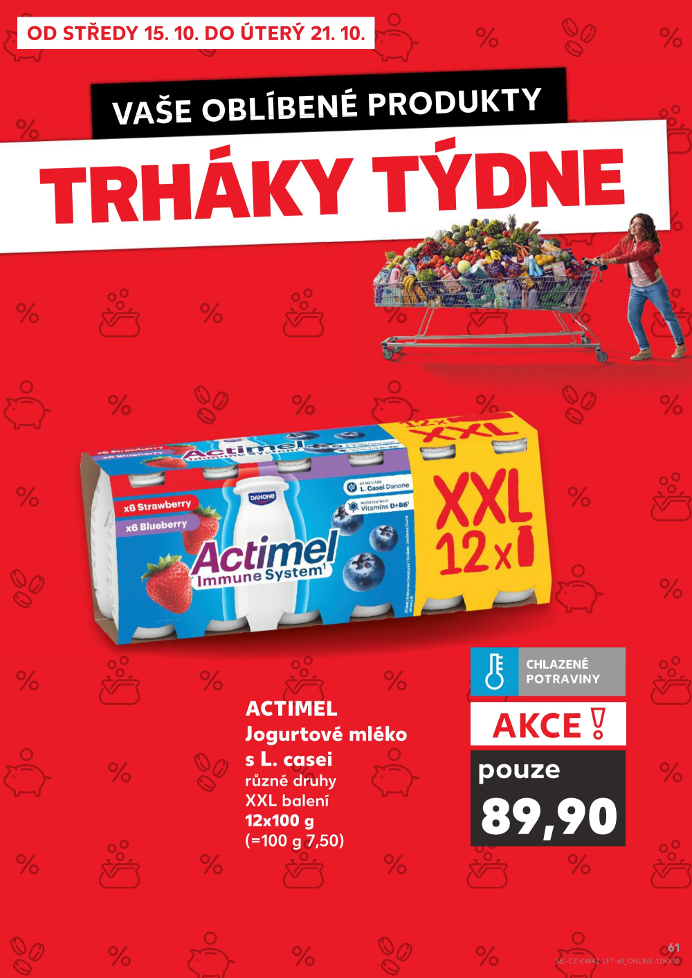 Leták Kaufland leták Prostějov, Olomoucká - strana 61