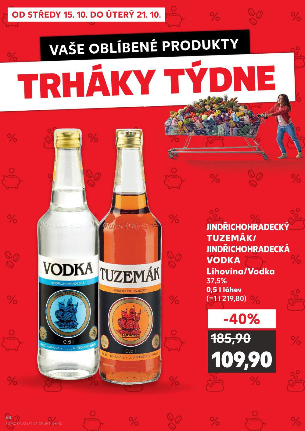 Leták Kaufland leták Prostějov, Olomoucká - strana 64