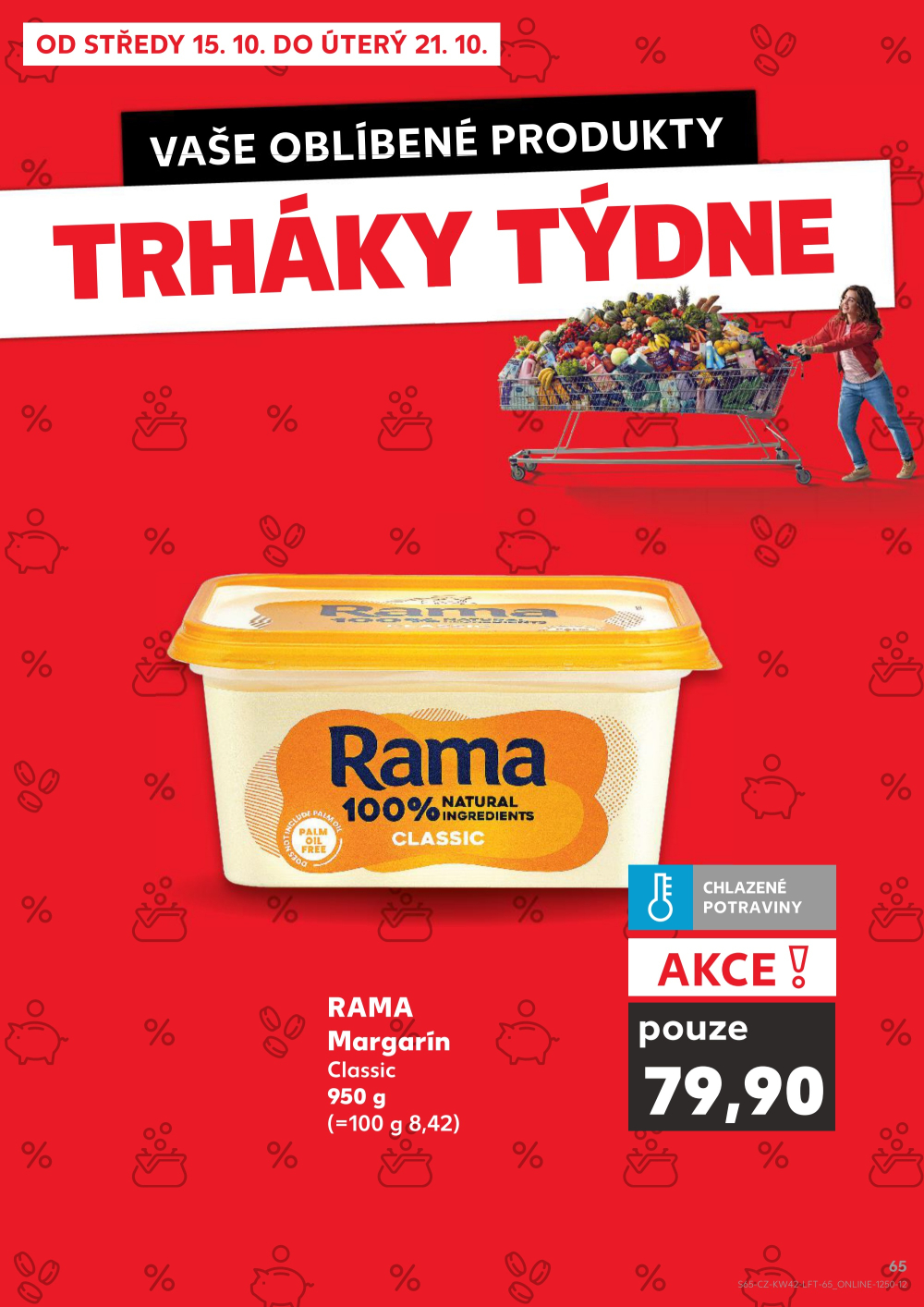 Leták Kaufland leták Prostějov, Olomoucká - strana 65