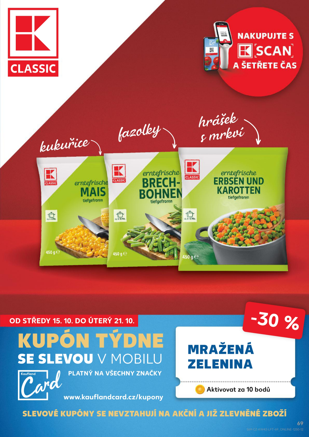 Leták Kaufland leták Prostějov, Olomoucká - strana 69