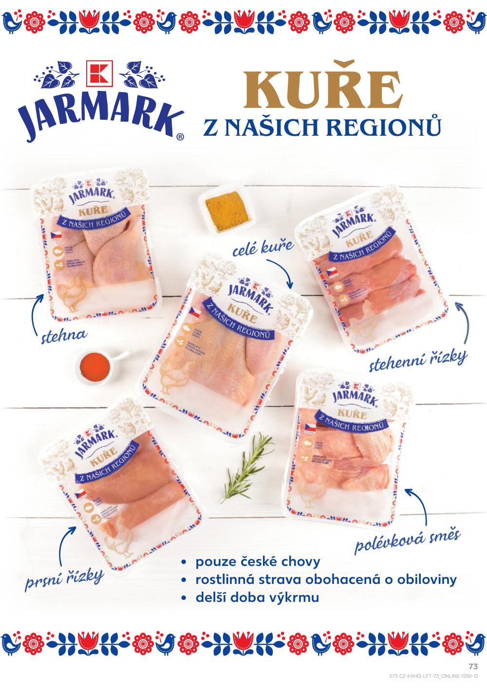 Leták Kaufland leták Prostějov, Olomoucká - strana 73