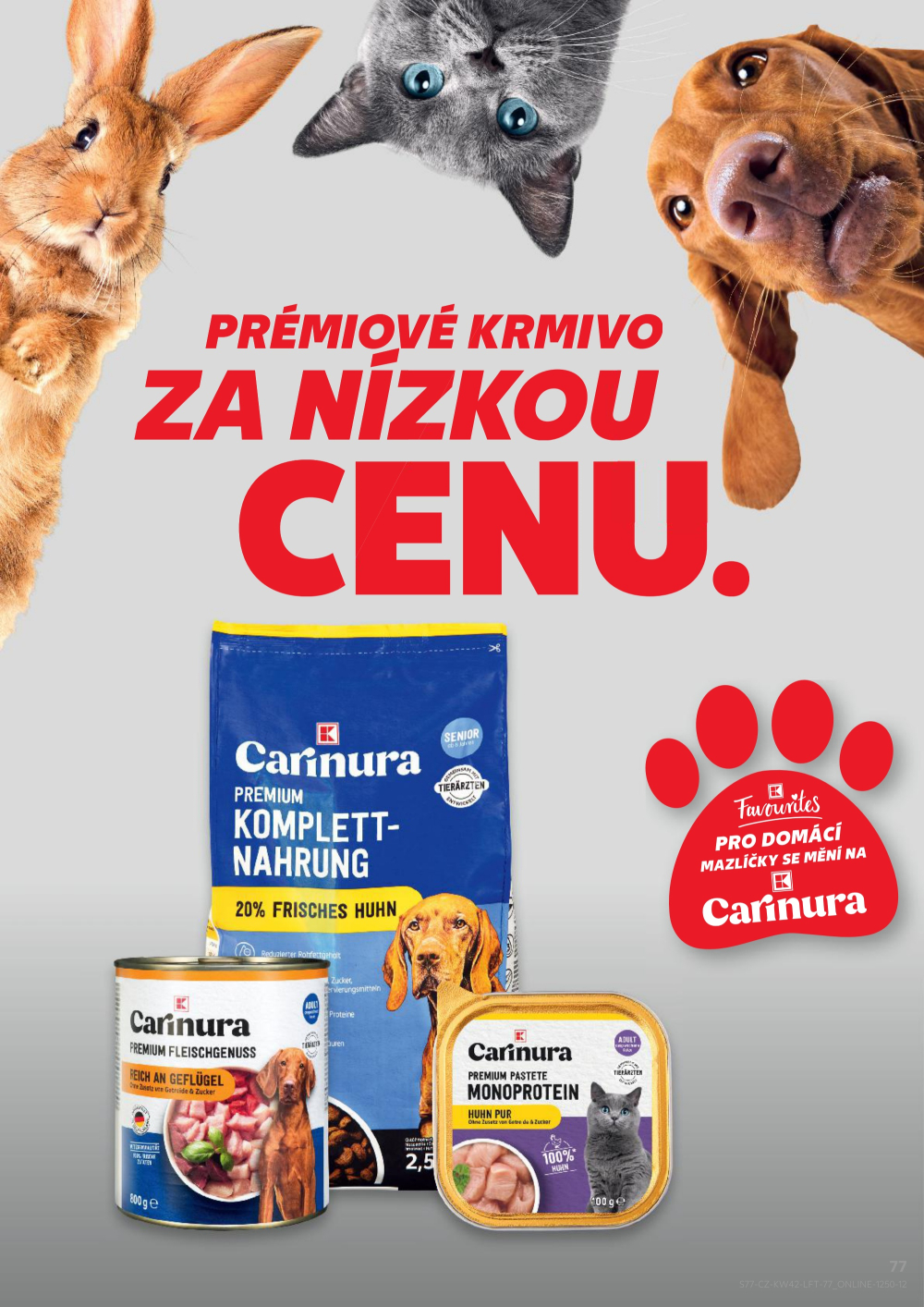 Leták Kaufland leták Prostějov, Olomoucká - strana 77