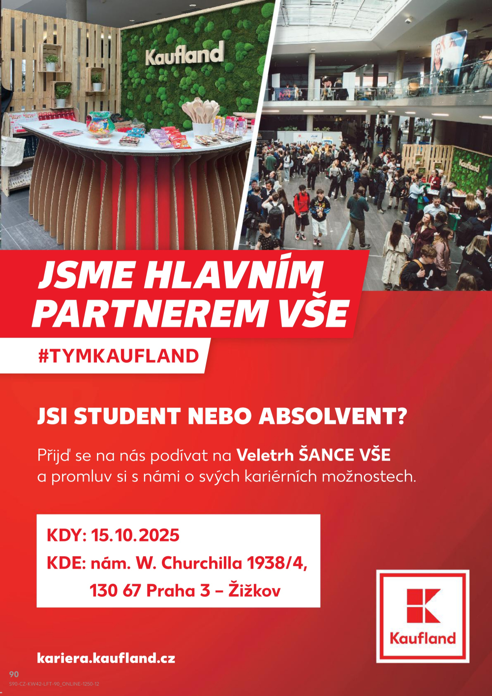 Leták Kaufland leták Prostějov, Olomoucká - strana 90