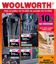 Akční leták Woolworth  - Halloween