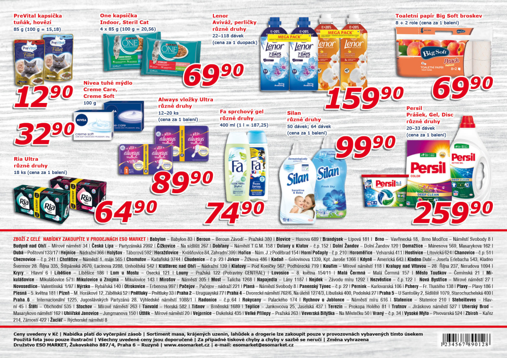 Leták ESO MARKET leták - strana 8