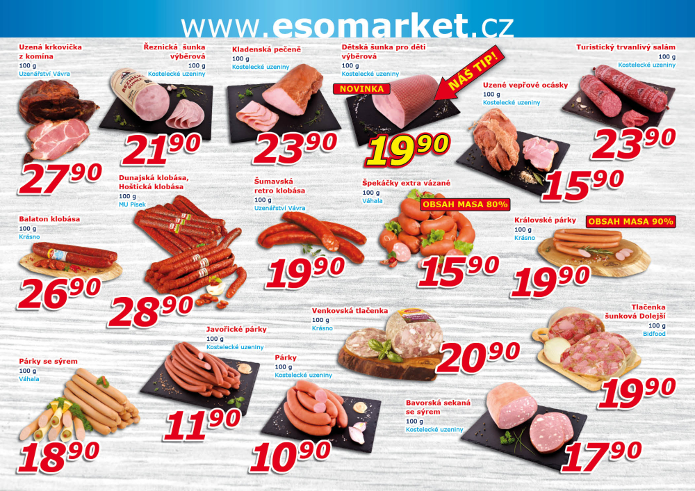 Leták ESO MARKET leták - strana 2