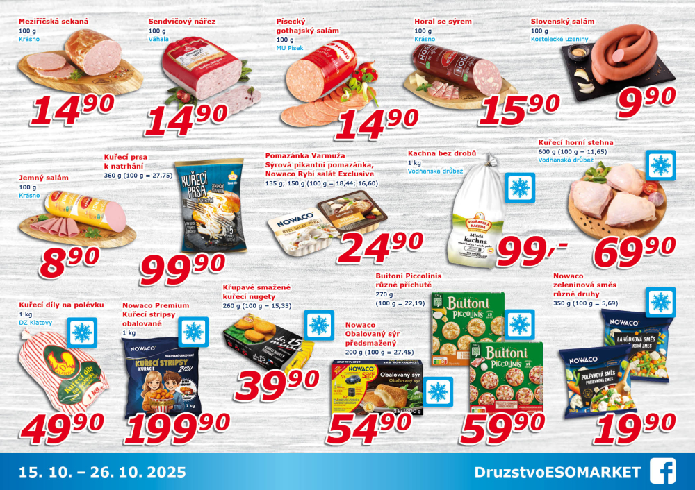 Leták ESO MARKET leták - strana 3