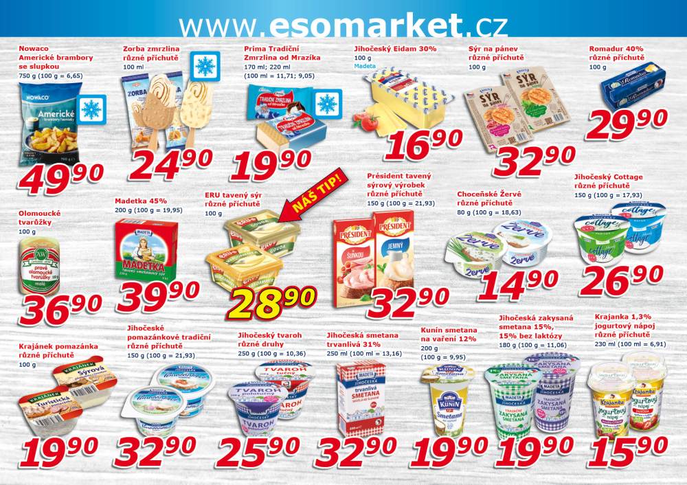 Leták ESO MARKET leták - strana 4