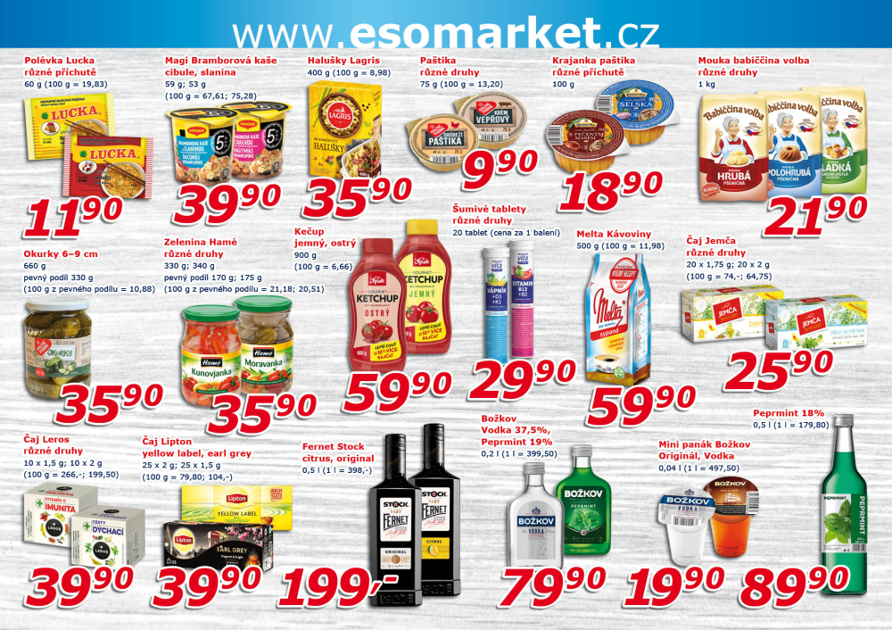 Leták ESO MARKET leták - strana 6