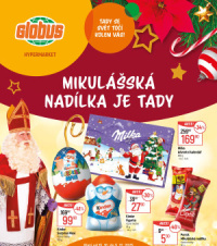 Akční leták Globus  - Mikulášská nadílka je tady