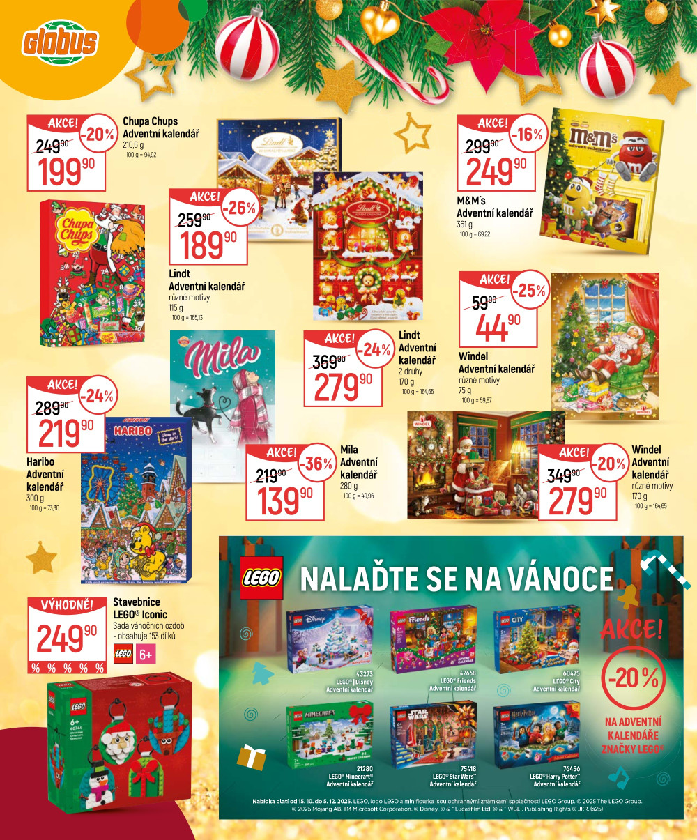 Leták Globus leták - Mikulášská nadílka je tady - strana 4