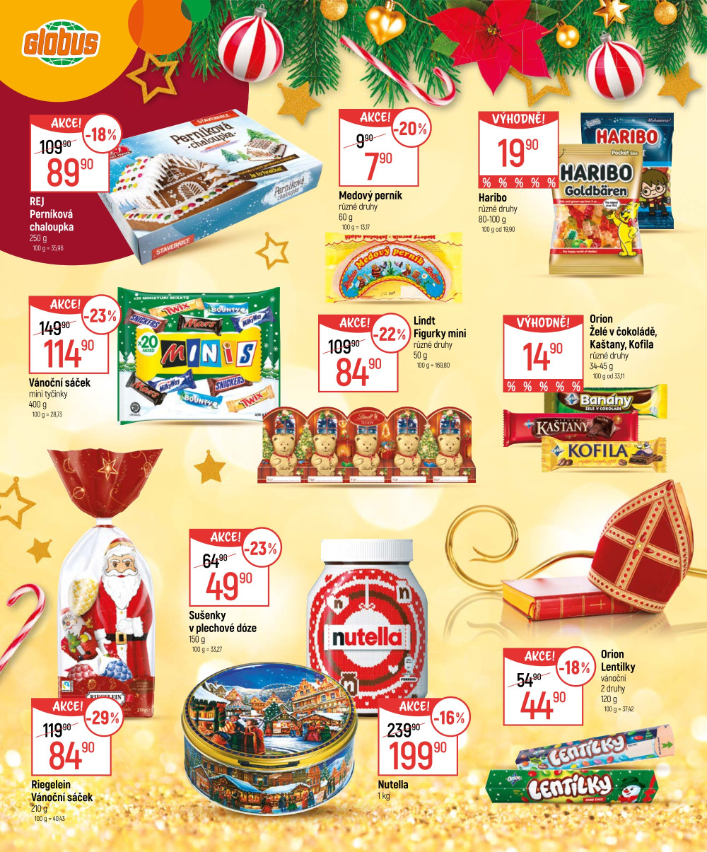 Leták Globus leták - Mikulášská nadílka je tady - strana 6
