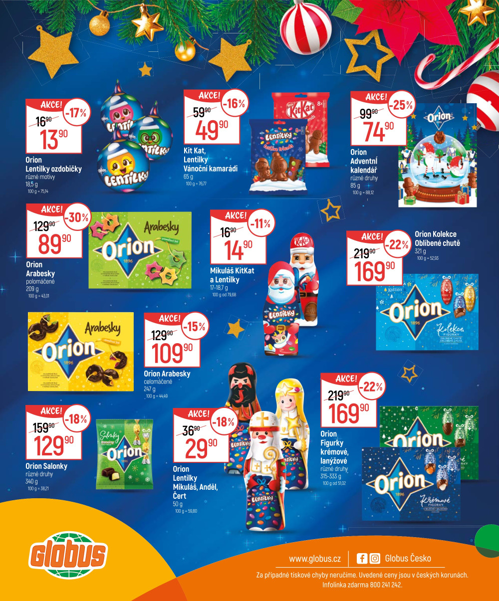 Leták Globus leták - Mikulášská nadílka je tady - strana 8