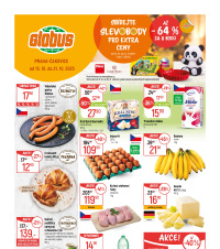 Akční leták Globus  Praha - Čakovice