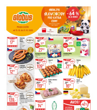 Akční leták Globus  Praha - Zličín